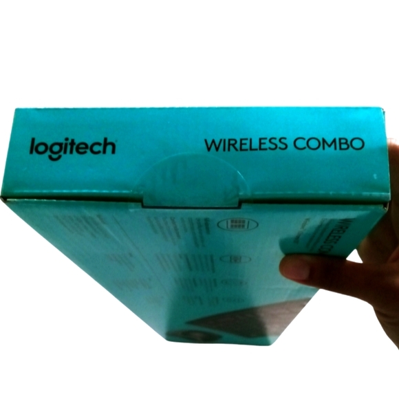 Logitech Black Wireless Combo Full Keyboard and Mouse Set, New, Never Opened - Picture 5 of 6